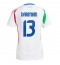 Italië Matteo Darmian #13 Uit tenue Dames EK 2024 Korte Mouwen