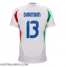 Italië Matteo Darmian #13 Uit tenue EK 2024 Korte Mouwen