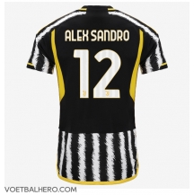Juventus Alex Sandro #12 Thuis tenue 2023-24 Korte Mouwen