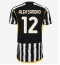 Juventus Alex Sandro #12 Thuis tenue Dames 2023-24 Korte Mouwen