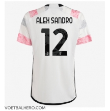 Juventus Alex Sandro #12 Uit tenue 2023-24 Korte Mouwen