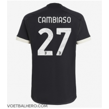 Juventus Andrea Cambiaso #27 Derde tenue 2023-24 Korte Mouwen