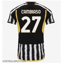 Juventus Andrea Cambiaso #27 Thuis tenue 2023-24 Korte Mouwen