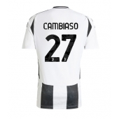 Juventus Andrea Cambiaso #27 Thuis tenue 2024-25 Korte Mouwen