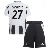 Juventus Andrea Cambiaso #27 Thuis tenue Kids 2024-25 Korte Mouwen (+ broek)