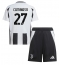 Juventus Andrea Cambiaso #27 Thuis tenue Kids 2024-25 Korte Mouwen (+ broek)