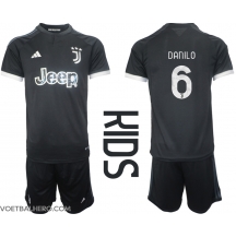 Juventus Danilo Luiz #6 Derde tenue Kids 2023-24 Korte Mouwen (+ broek)