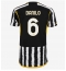 Juventus Danilo Luiz #6 Thuis tenue Dames 2023-24 Korte Mouwen