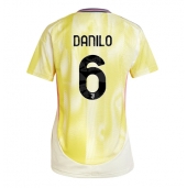 Juventus Danilo Luiz #6 Uit tenue Dames 2024-25 Korte Mouwen