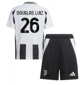 Juventus Douglas Luiz #26 Thuis tenue Kids 2024-25 Korte Mouwen (+ broek)