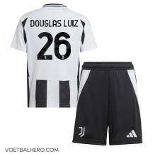 Juventus Douglas Luiz #26 Thuis tenue Kids 2024-25 Korte Mouwen (+ broek)