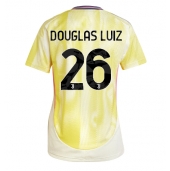 Juventus Douglas Luiz #26 Uit tenue Dames 2024-25 Korte Mouwen