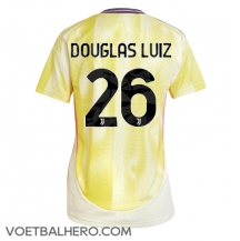 Juventus Douglas Luiz #26 Uit tenue Dames 2024-25 Korte Mouwen