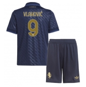 Juventus Dusan Vlahovic #9 Derde tenue Kids 2024-25 Korte Mouwen (+ broek)