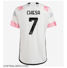Juventus Federico Chiesa #7 Uit tenue 2023-24 Korte Mouwen