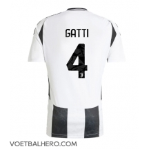 Juventus Federico Gatti #4 Thuis tenue 2024-25 Korte Mouwen