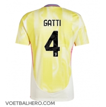 Juventus Federico Gatti #4 Uit tenue 2024-25 Korte Mouwen