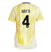 Juventus Federico Gatti #4 Uit tenue Dames 2024-25 Korte Mouwen