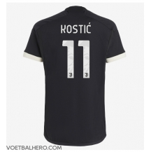 Juventus Filip Kostic #11 Derde tenue 2023-24 Korte Mouwen