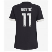 Juventus Filip Kostic #11 Derde tenue Dames 2023-24 Korte Mouwen