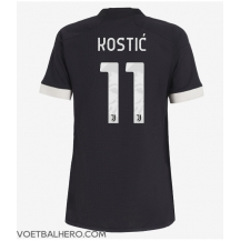 Juventus Filip Kostic #11 Derde tenue Dames 2023-24 Korte Mouwen