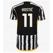 Juventus Filip Kostic #11 Thuis tenue Dames 2023-24 Korte Mouwen