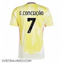 Juventus Francisco Conceicao #7 Uit tenue 2024-25 Korte Mouwen