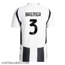 Juventus Gleison Bremer #3 Thuis tenue 2024-25 Korte Mouwen