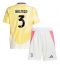 Juventus Gleison Bremer #3 Uit tenue Kids 2024-25 Korte Mouwen (+ broek)