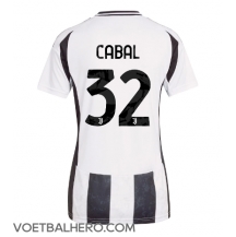 Juventus Juan Cabal #32 Thuis tenue Dames 2024-25 Korte Mouwen