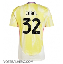 Juventus Juan Cabal #32 Uit tenue 2024-25 Korte Mouwen