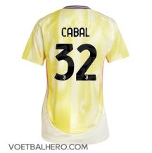 Juventus Juan Cabal #32 Uit tenue Dames 2024-25 Korte Mouwen