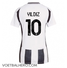 Juventus Kenan Yildiz #10 Thuis tenue Dames 2024-25 Korte Mouwen