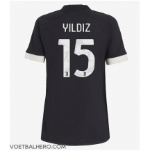 Juventus Kenan Yildiz #15 Derde tenue Dames 2023-24 Korte Mouwen