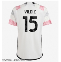 Juventus Kenan Yildiz #15 Uit tenue 2023-24 Korte Mouwen