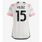 Juventus Kenan Yildiz #15 Uit tenue Dames 2023-24 Korte Mouwen