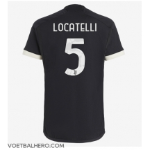 Juventus Manuel Locatelli #5 Derde tenue 2023-24 Korte Mouwen