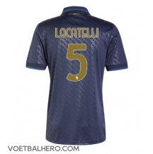 Juventus Manuel Locatelli #5 Derde tenue 2024-25 Korte Mouwen