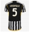 Juventus Manuel Locatelli #5 Thuis tenue Dames 2023-24 Korte Mouwen