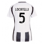 Juventus Manuel Locatelli #5 Thuis tenue Dames 2024-25 Korte Mouwen