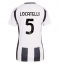 Juventus Manuel Locatelli #5 Thuis tenue Dames 2024-25 Korte Mouwen