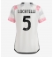 Juventus Manuel Locatelli #5 Uit tenue Dames 2023-24 Korte Mouwen