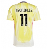 Juventus Nicolas Gonzalez #11 Uit tenue 2024-25 Korte Mouwen