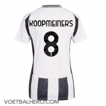 Juventus Teun Koopmeiners #8 Thuis tenue Dames 2024-25 Korte Mouwen