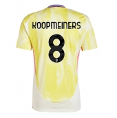 Juventus Teun Koopmeiners #8 Uit tenue 2024-25 Korte Mouwen