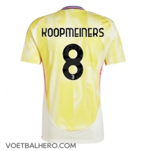 Juventus Teun Koopmeiners #8 Uit tenue 2024-25 Korte Mouwen