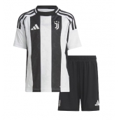 Juventus Thuis tenue Kids 2024-25 Korte Mouwen (+ broek)