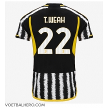 Juventus Timothy Weah #22 Thuis tenue 2023-24 Korte Mouwen