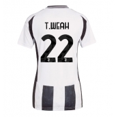 Juventus Timothy Weah #22 Thuis tenue Dames 2024-25 Korte Mouwen