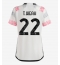 Juventus Timothy Weah #22 Uit tenue Dames 2023-24 Korte Mouwen